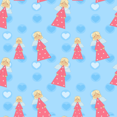 Angel_Heart_Pattern_Background